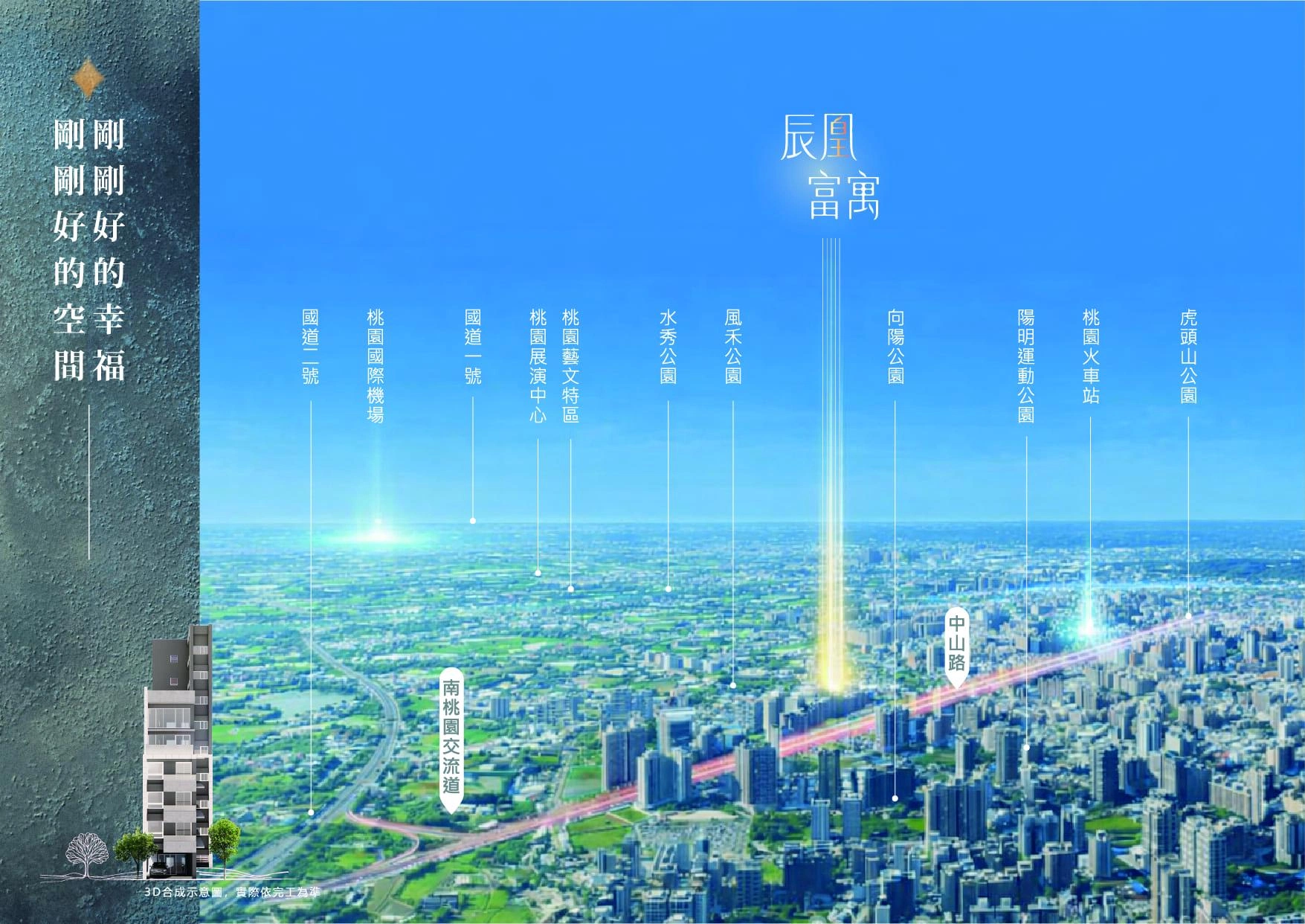 辰凰富寓生活機能地圖